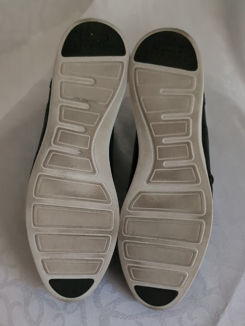 Cole Haan Black Leather Wingtip Lace-Up Sneakers - Picture 9 of 9
